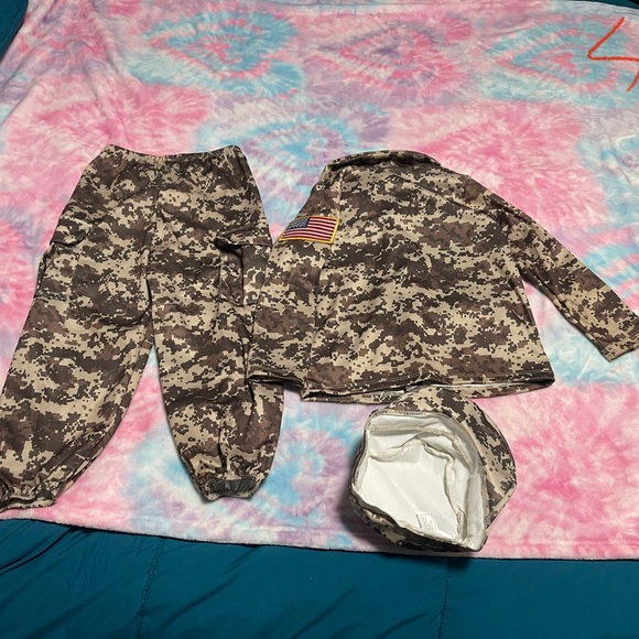 Toddler army costume L 4-6 - Picture 8 of 10